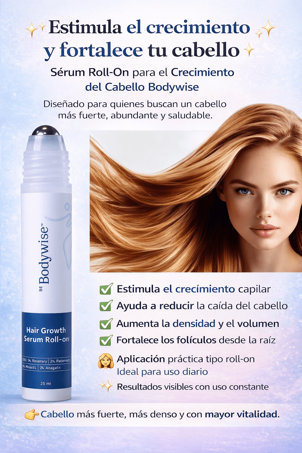 BodyWise Hair Growth Serum 10ml